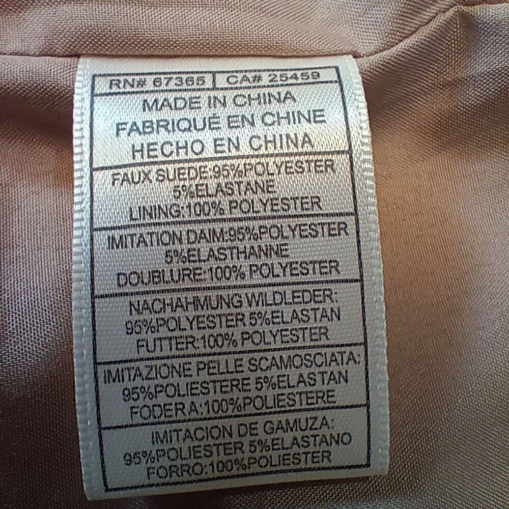 BB Dakota Steve Madden Women Faux Suede Moto Jacket Fashion Staple SZ Large NWT - Picture 6 of 12